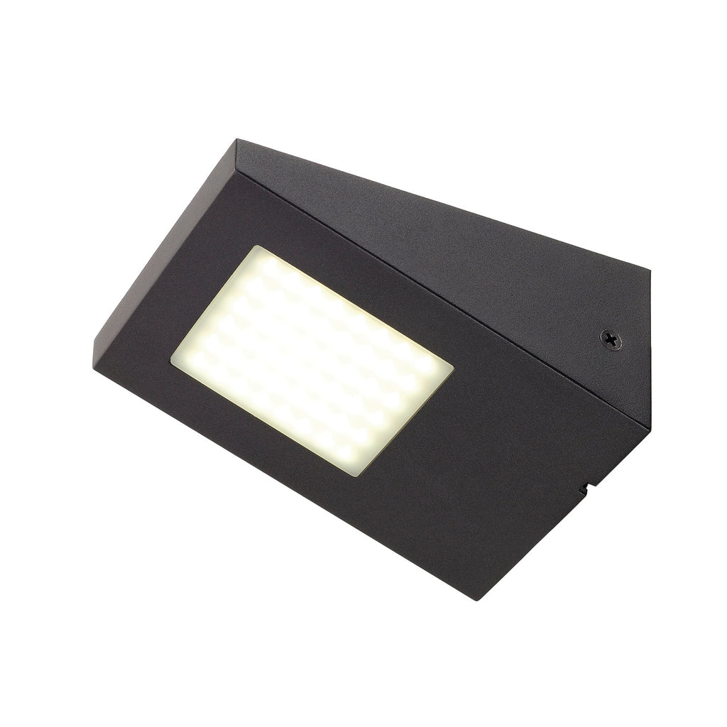 IPERI WALL, luminária de parede para exteriores, LED, 4000 K, IP44, antracite, 48 LED, 5 W