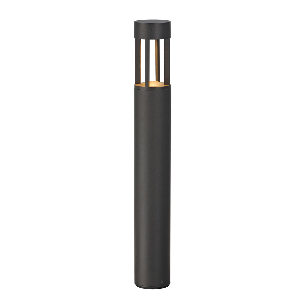 SLOTS 65, luminária de apoio para exteriores, LED, 3000 K, redonda, antracite, Ø/A 9/66,5 cm, 4,5 W