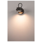 SITRA 360 WL, luminária de parede para exteriores, TCR-TSE, IP44, antracite, máx. 9 W