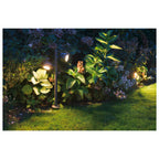 SITRA 360 SL SPIKE, luminária de estaca para exteriores, duas lâmpadas, TCR-TSE, IP44, antracite, máx. 18 W