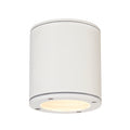 SITRA, luminária de teto para exteriores, TCR-TSE, IP44, redonda, branco, máx. 9 W
