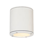 SITRA, luminária de teto para exteriores, TCR-TSE, IP44, redonda, branco, máx. 9 W