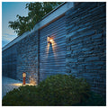 SLOTS 45, luminária de apoio para exteriores, LED, 3000 K, ferrugem, Ø/A 9/46,5 cm, 4,5 W