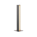 H-POL, luminária de caminho e de teto, duas lâmpadas, LED, 3000 K, antracite, C/L/A 16,5/16,5/66 cm