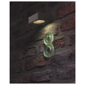 QUADRASYL WL 15, luminária de parede para exteriores, lâmpada economizadora de energia GX53, IP44, angular, C/L/A 15/12/5,5 cm, antracite, máx. 11 W
