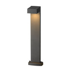 QUADRASYL 75, luminária saliente (balizador) para exterior, lâmpada economizadora de energia GX53, IP44, quadrado, antracite, C/L/A 19/22,5/75 cm, máx. 11 W