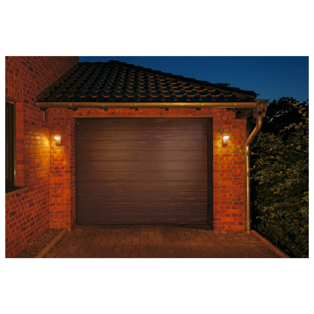 ORDI, luminária de parede para exteriores, LED, 3000 K, antracite, 9 W