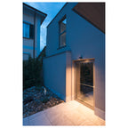 MYRA WALL, luminária de parede e de teto para exteriores, uma lâmpada, QPAR51, IP55, antracite, máx. 50 W