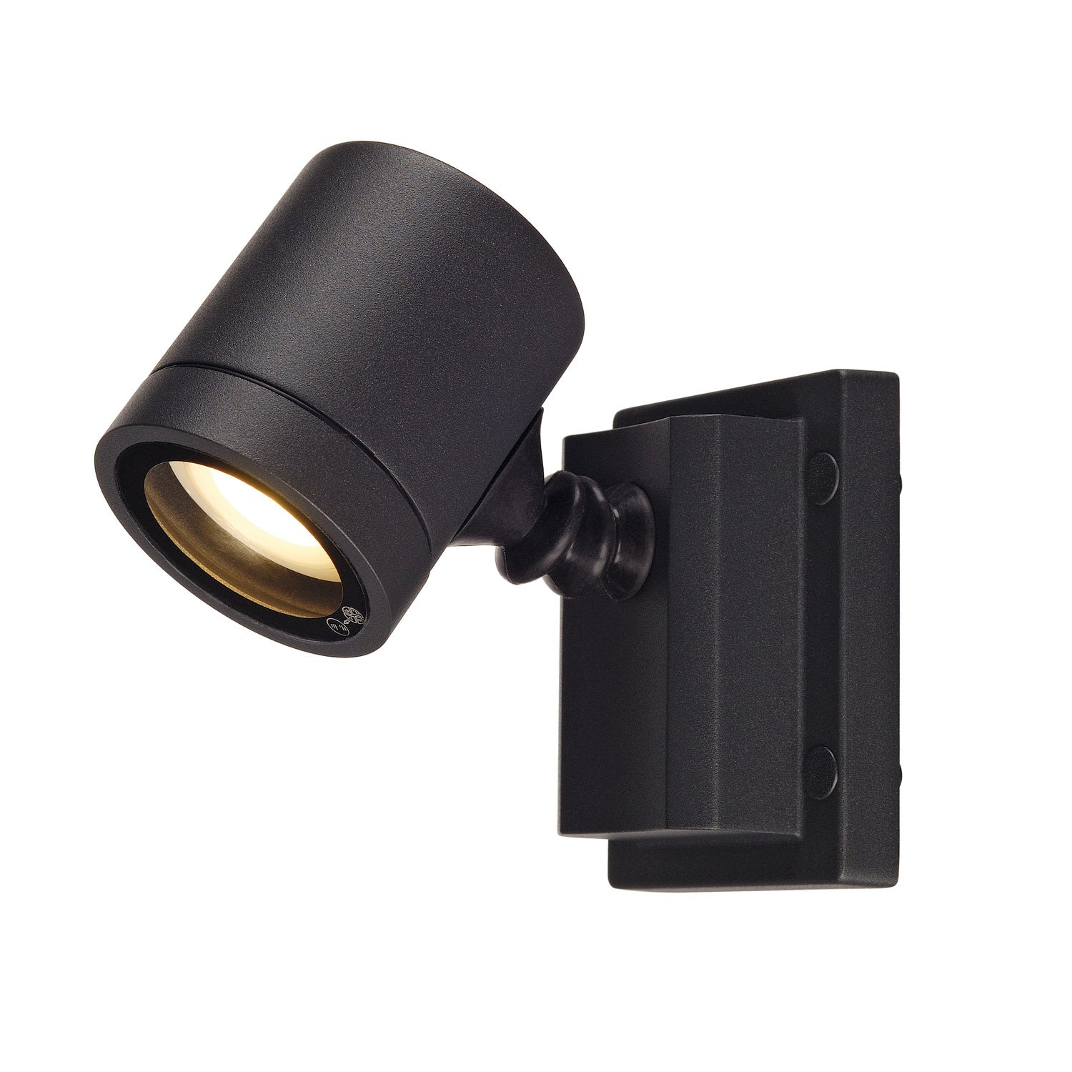 MYRA WALL, luminária de parede e de teto para exteriores, uma lâmpada, QPAR51, IP55, antracite, máx. 50 W