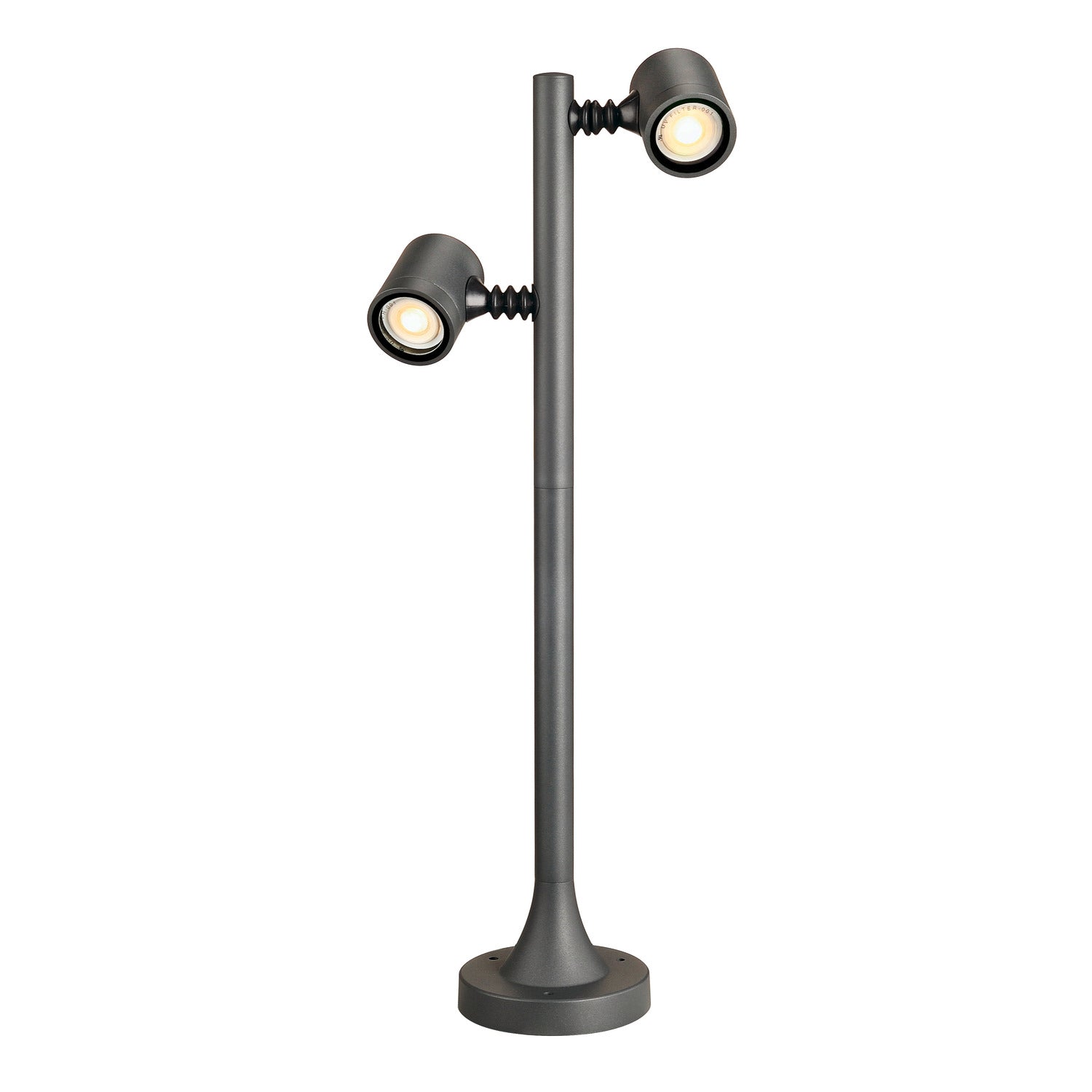 MYRA 2, luminária de estaca para exteriores, duas lâmpadas, LED GU10 51 mm, IP44, antracite, 18 W
