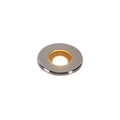 DASAR MINI 37, luminária de embutir no chão para exteriores, LED, 3000 K, IP67, redonda, aço inox escovado, 12-24V, 2 W