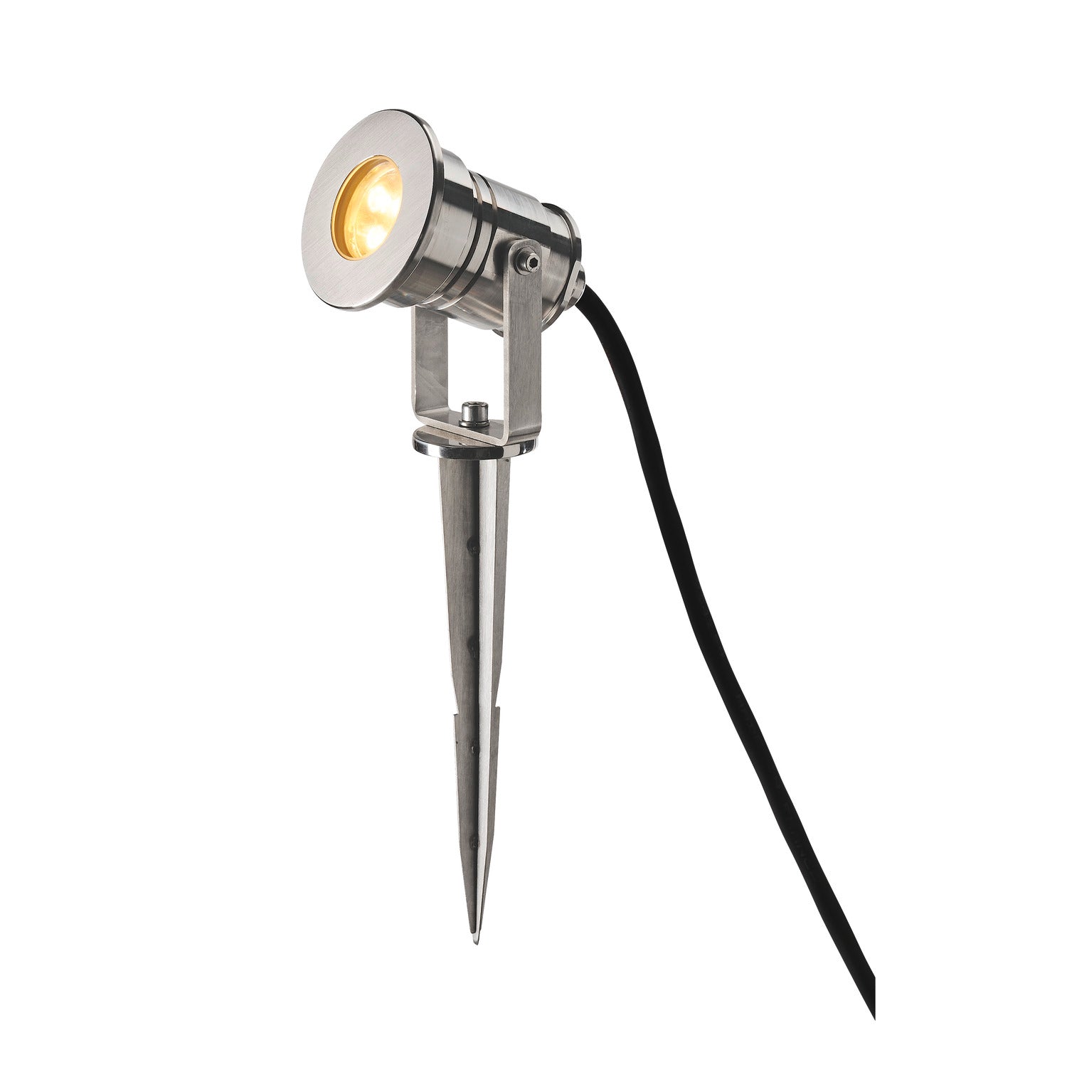 PROJETOR DASAR, projetor para exteriores, LED, 3000 K, IP68, aço inox 316, 12-24V, 7 W