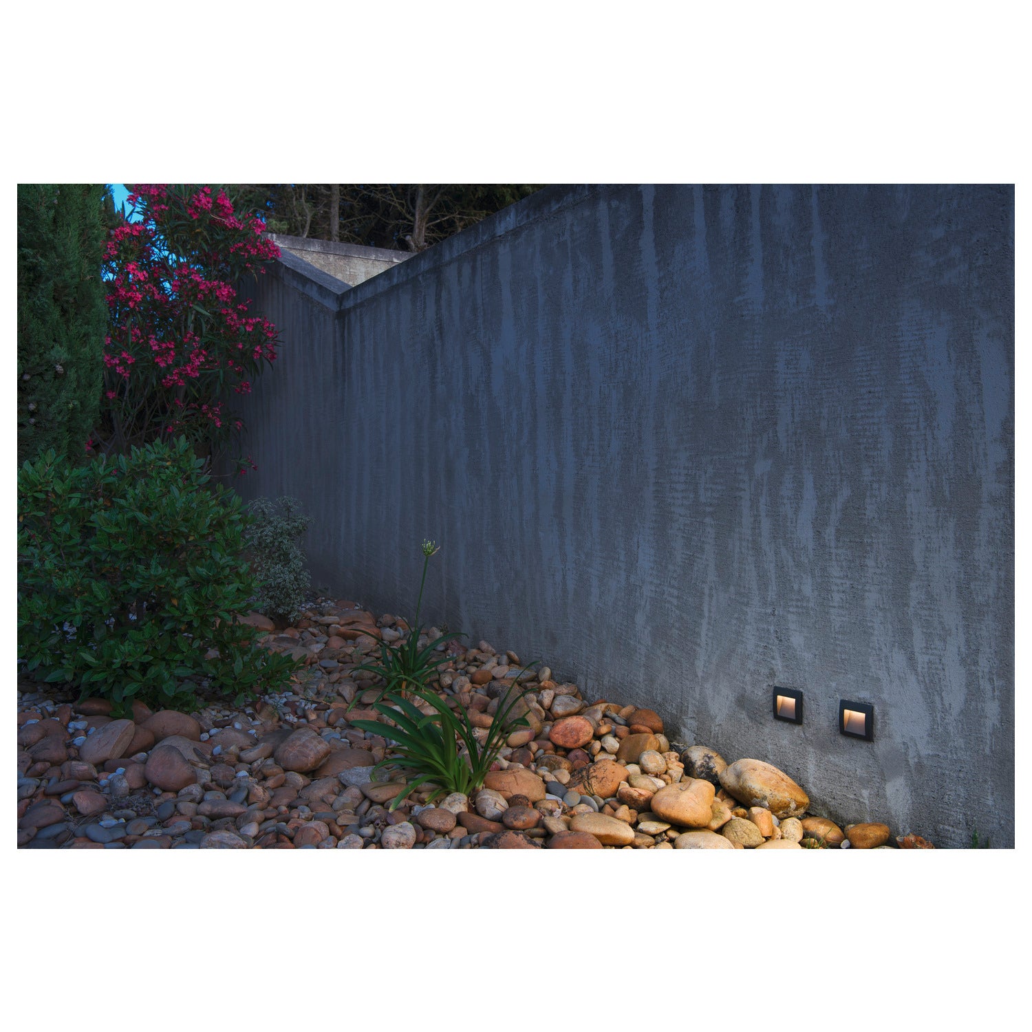 DOWNUNDER OUT LED S, luminária de embutir na parede para exteriores, LED, 3000 K, antracite