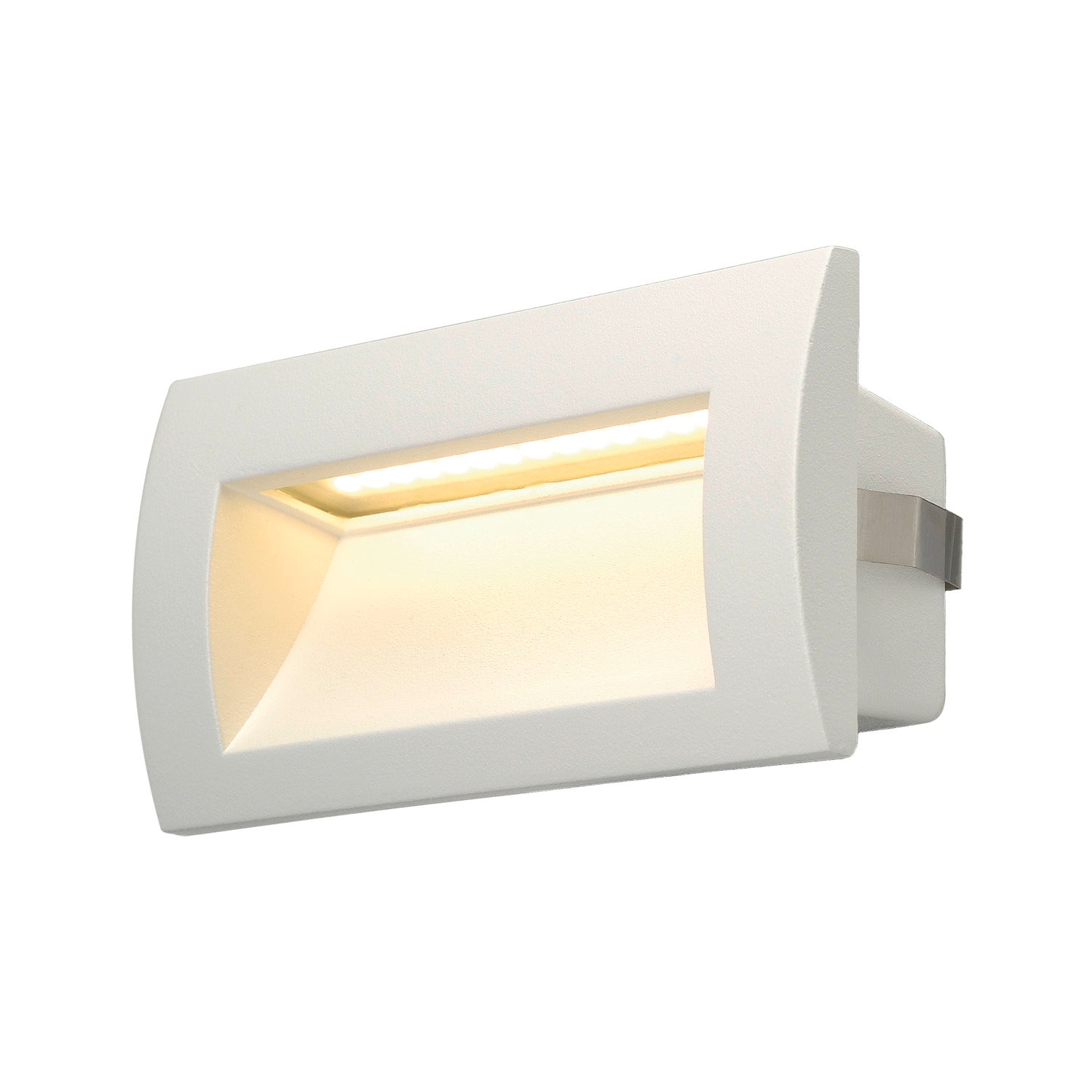 DOWNUNDER OUT LED M, luminária de embutir na parede para exteriores, LED, 3000 K, branco