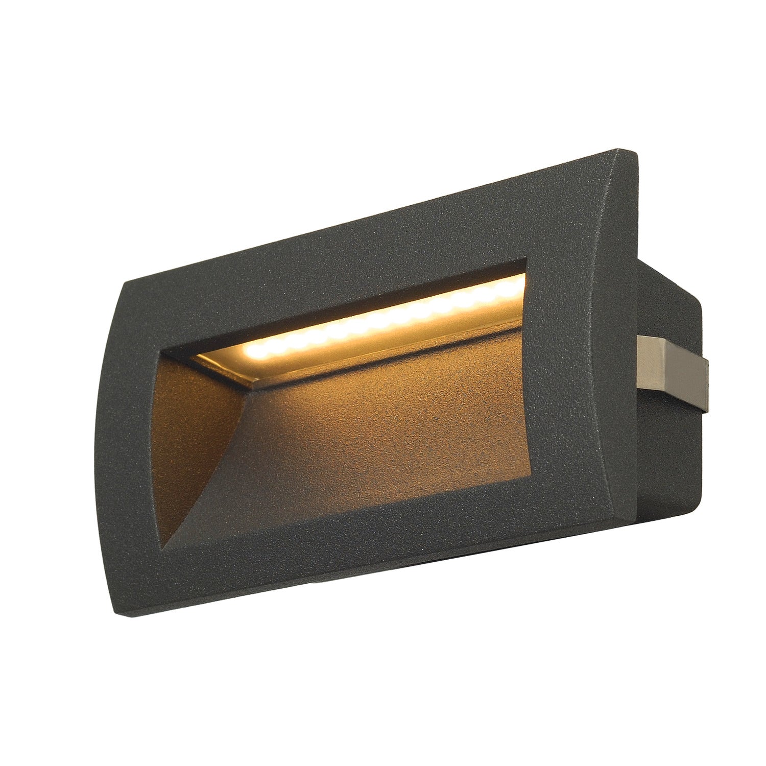 DOWNUNDER OUT LED M, luminária de embutir na parede para exteriores, LED, 3000 K, antracite