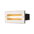 BRIC K, luminária de embutir na parede para exteriores, LED, 3000 K, aço inox, IP65, 230V, 950 lm, 10 W