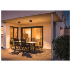 BIG THEO CEILING, luminária de teto para exteriores, LED, 3000 K, antracite